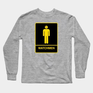 WATCHMENS ROOM - Smiley Long Sleeve T-Shirt